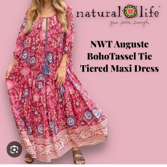 Natural Life maxi boho dress - Picture 1 of 6